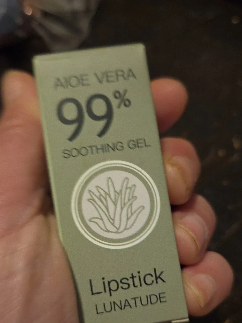 Soothing Aloe Gel Lipstick — Color Changing NIB